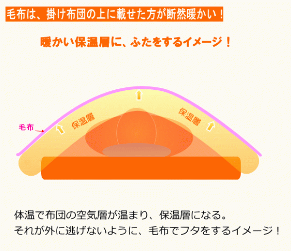 毛布の暖かい使い方サムネイル